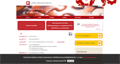 Desktop Screenshot of lahdenhelluntaisrk.fi